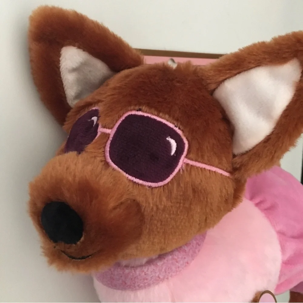 NEW 11” Dog Toy Plush Puppy Tinkerbell | Paris Hilton - Picture 7 of 8